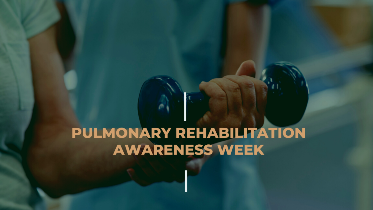 Pulmonary rehabilitation awareness week is almost here... it's time to